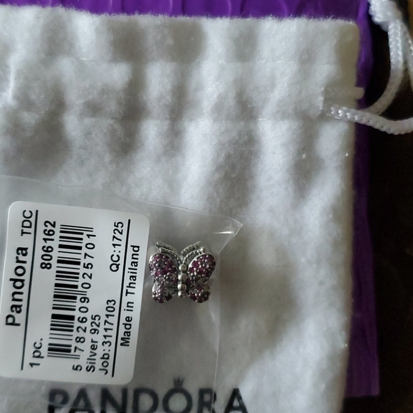 Pandora butterfly swarsowski charm - Picture 2 of 3